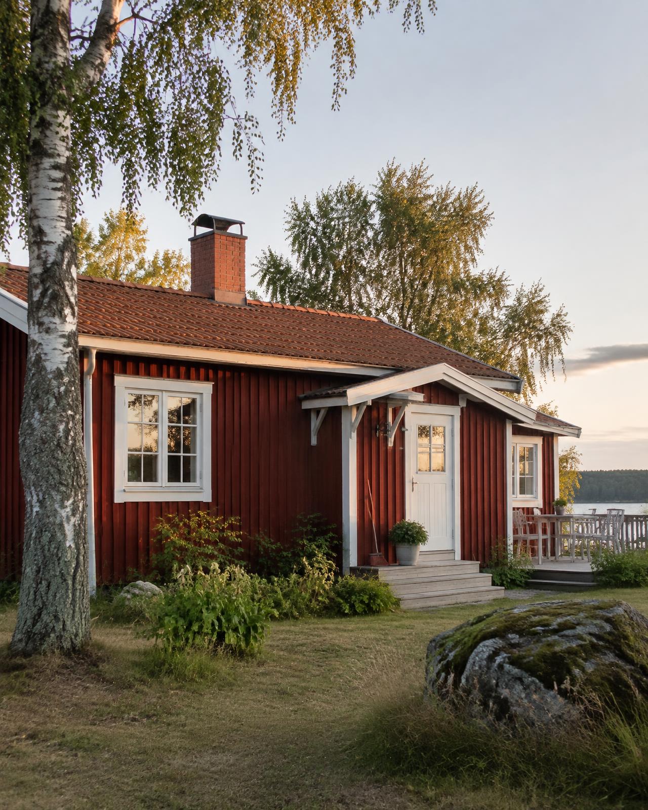 Vinduer malet med linoliemaling